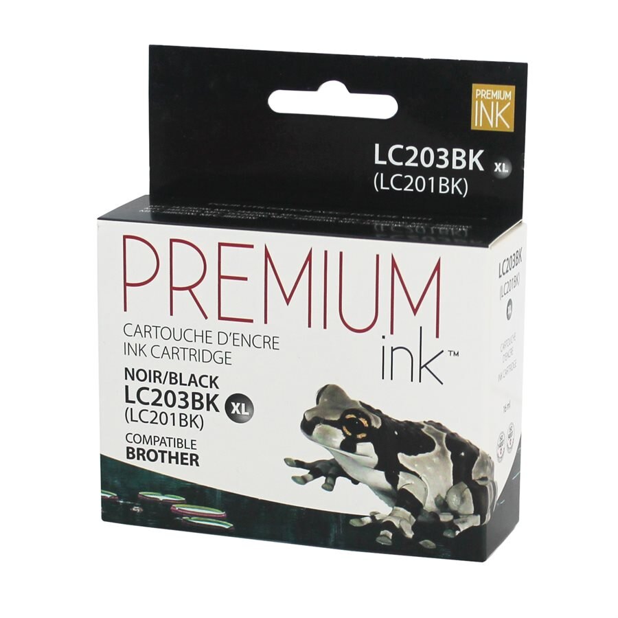Brother LC203BK Black Alternative Premium Ink